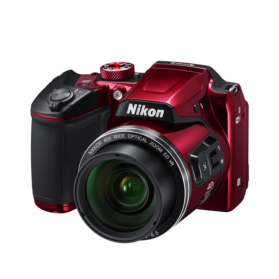 Nikon - COOLPIX B500 16.0-Megapixel Digital Camera TFT-LCD HDMI, USB - Red