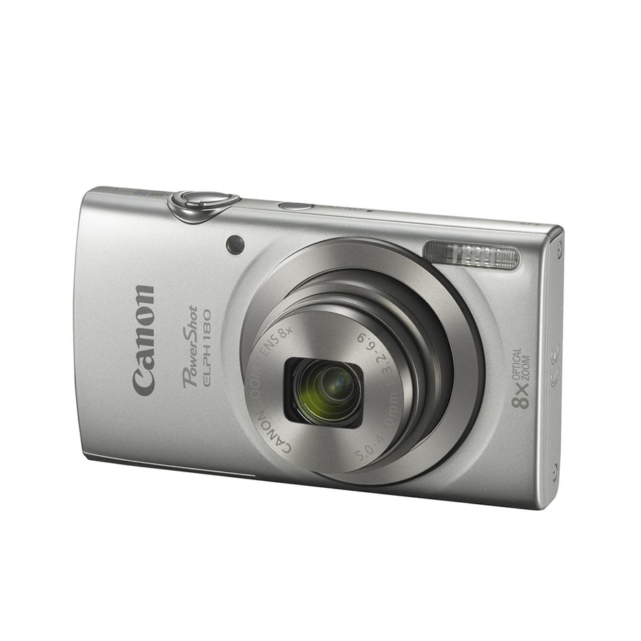 Canon - PowerShot ELPH 180 20.0-Megapixel Digital Camera Secure Digital High Capacity