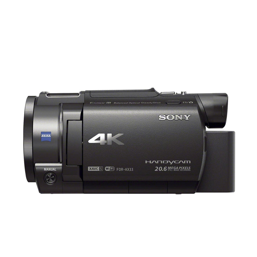 Sony - Handycam AX53 4K Flash Memory Premium Camcorder HDMI (micro) Cable - Black