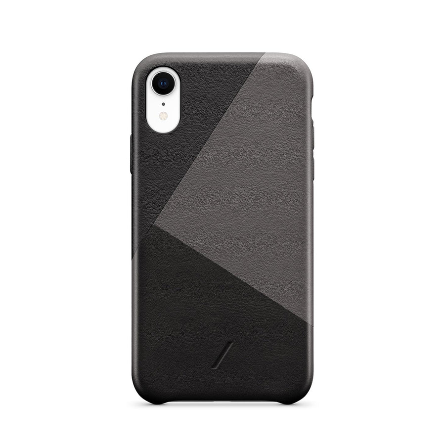 Native Union CLIC Marquetry Leather Case for iPhone® XR Slim and Lightweight