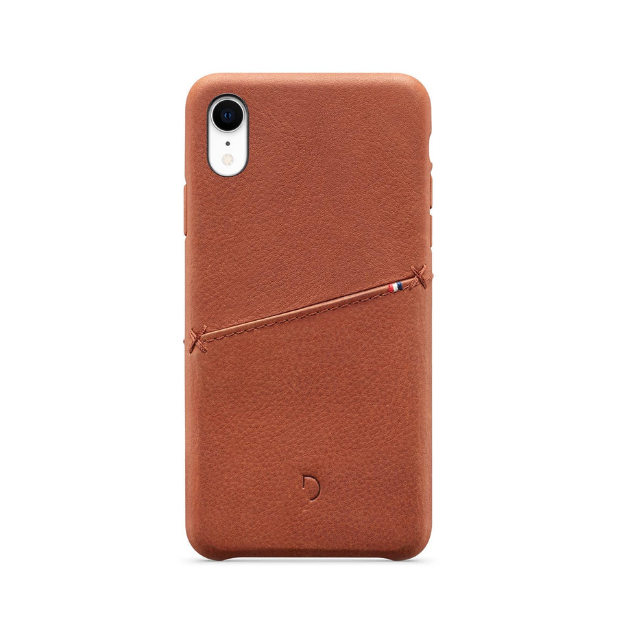 Decoded Leather Snap-On Case for iPhone® XS Max Slot for ID or Credit Card