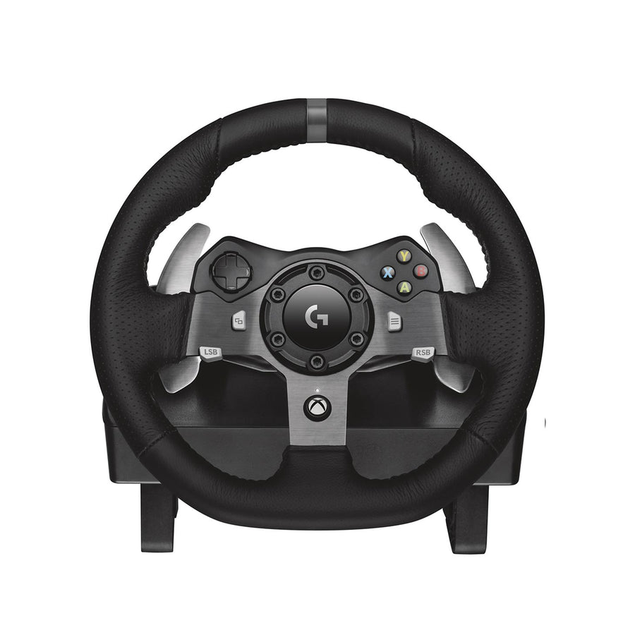 Logitech - G920 Driving Force Racing Wheel for Xbox One and Windows - Black