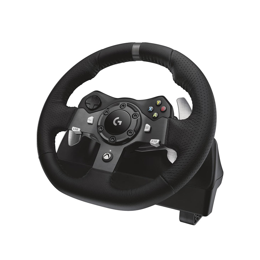 Logitech - G920 Driving Force Racing Wheel for Xbox One and Windows - Black