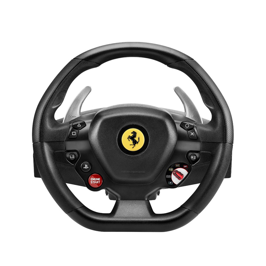 T80 Ferrari 488 GTB Edition Racing Wheel for PlayStation 4 and Windows - Black