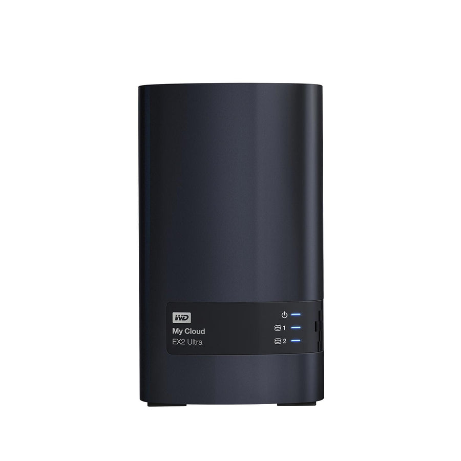WD - My Cloud EX2 Ultra 0TB 2-Bay External Network Storage (NAS) - Charcoal
