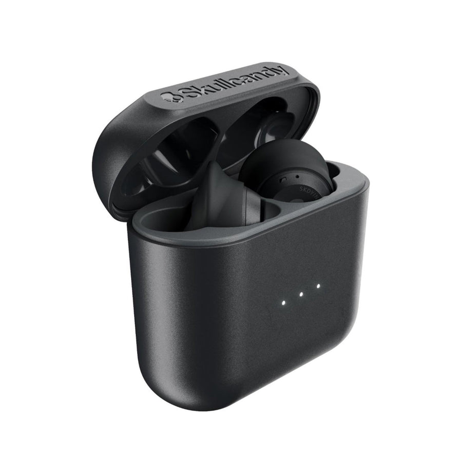 Skullcandy - Indy True Wireless In-Ear Headphones Charging Case Micro-USB Cable - Black