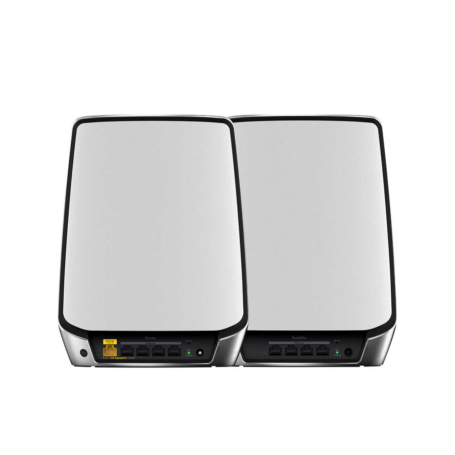 NETGEAR - Orbi AX6000 Tri-band Mesh WiFi 6 System (2-pack) - White