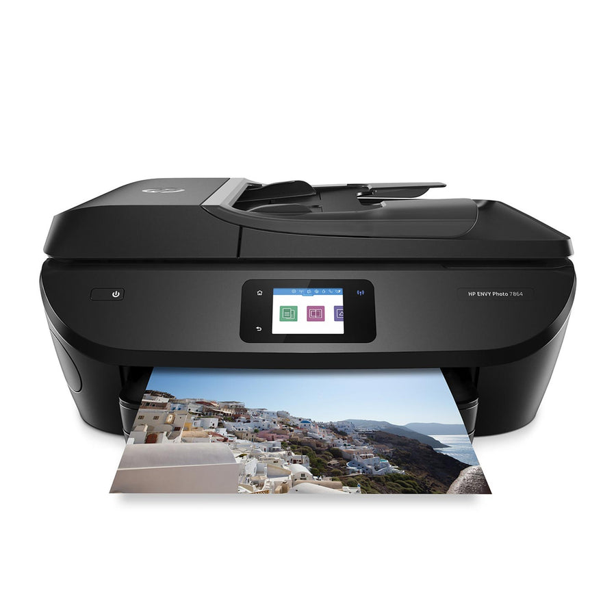 HP ENVY Photo 7864 All-in-One Printer Black and Tri-Color Instant Ink Ready Cartridges