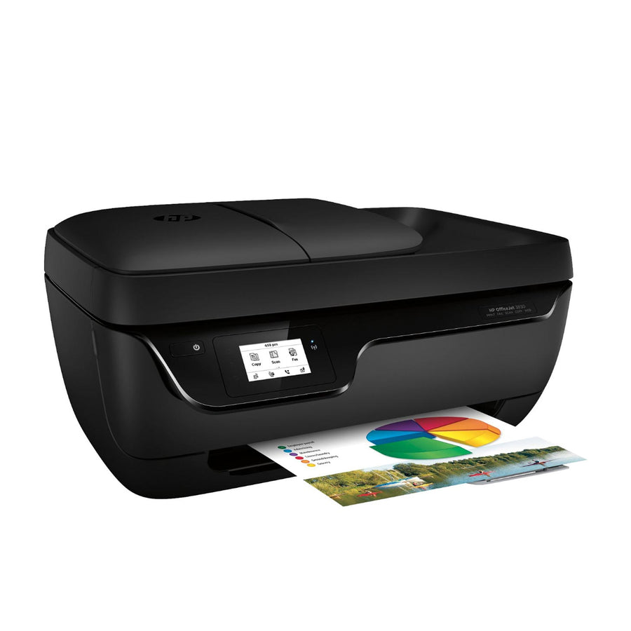 HP - OfficeJet 3830 Wireless All-In-One Instant Ink Ready Printer - Black