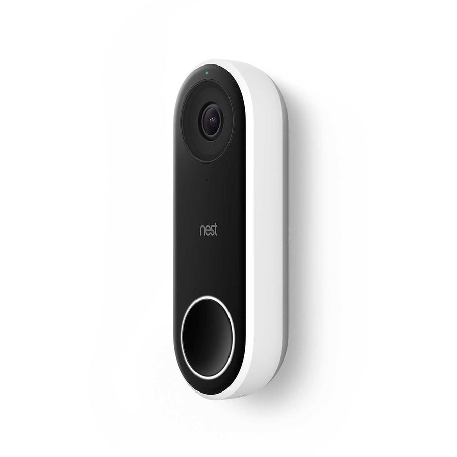 Nest Hello Smart Wi-Fi Video Doorbell (NC5100US) with Security Cam Bundle Includes