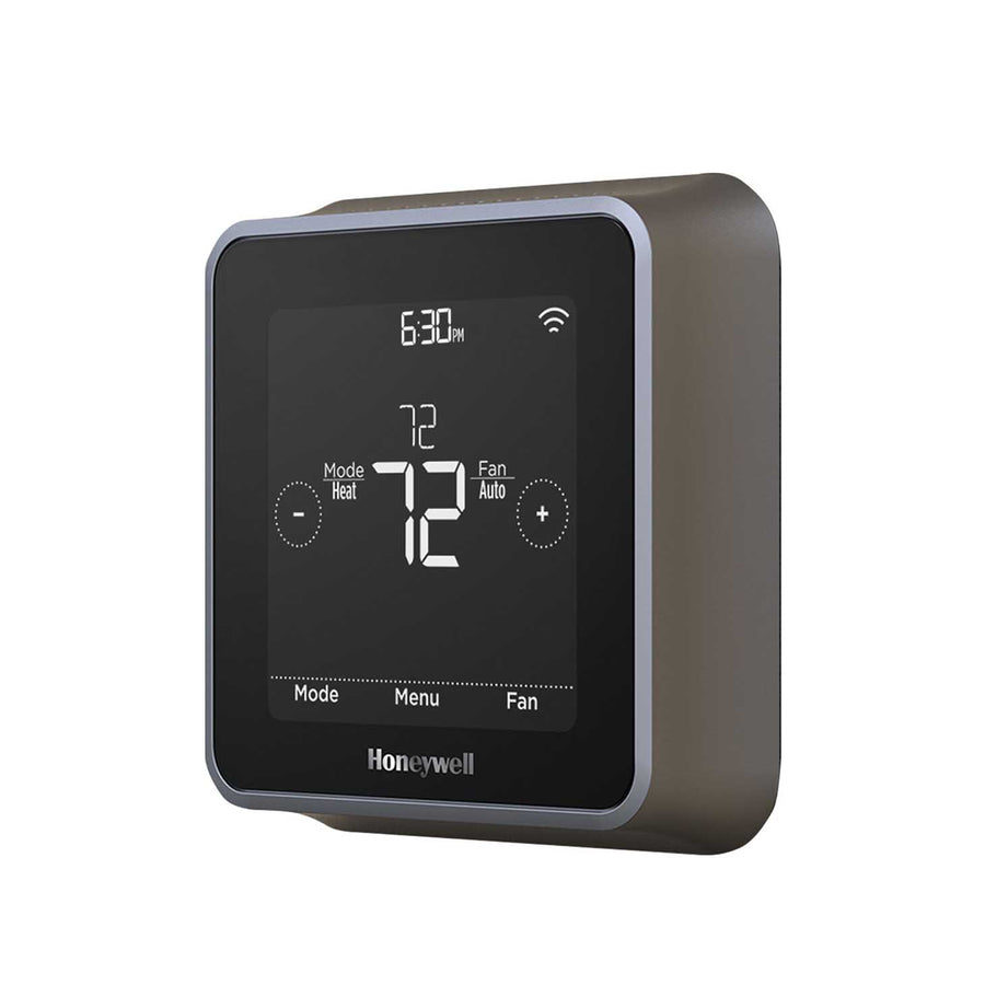 Honeywell Home - T5+ Smart Programmable Touch-Screen Wi-Fi Thermostat - Black