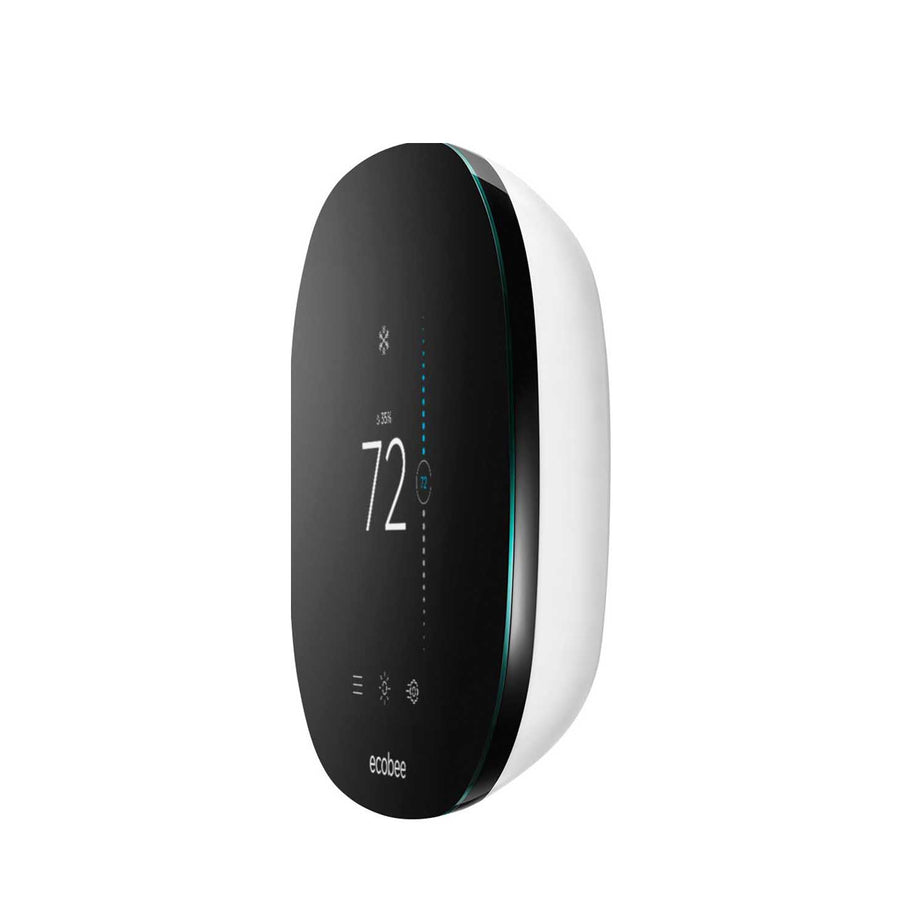 Refurbished ecobee 4 lite Smart Programmable Thermostat Android, Apple iOS - Black