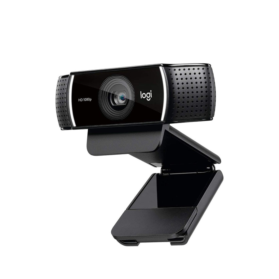 Logitech - C922 Pro Stream Webcam High-Definition Video Two Omnidirectional Microphones