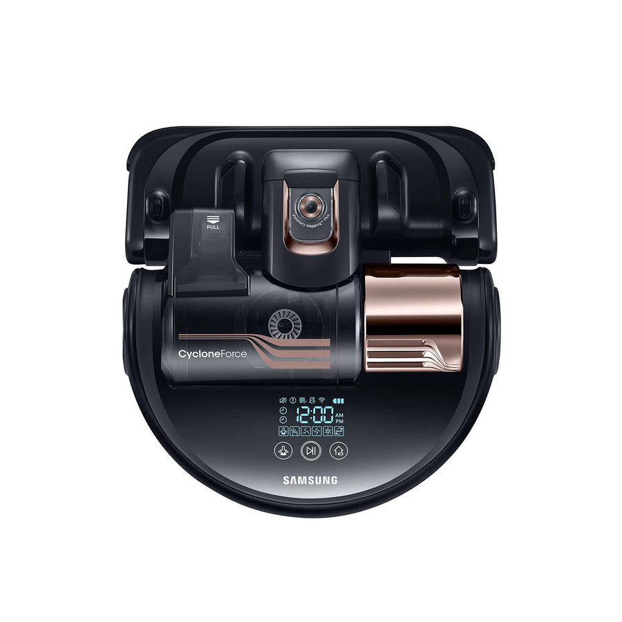 Samsung - POWERbot Turbo App-Controlled Self-Charging Robot Vacuum - Obsidian Copper