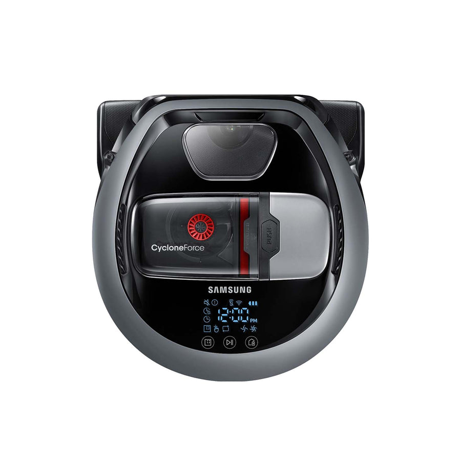 Samsung - POWERbot R7040 App-Controlled Robot Vacuum with Edge Clean - Neutral Gray
